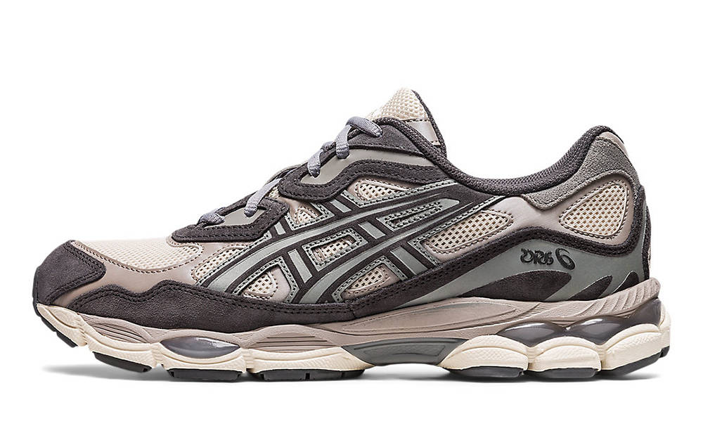 ASICS GEL-NYC Oatmeal Obsidian Grey