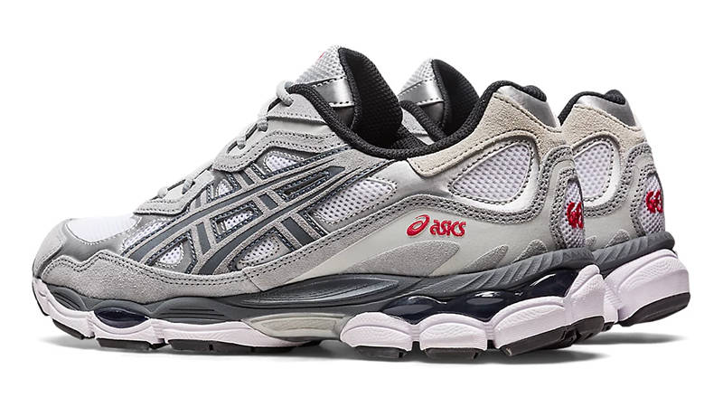 ASICS GEL-NYC White Steel Grey 1201A789-102 Back