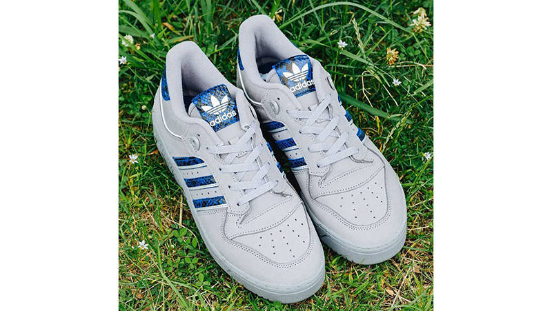 atmos x adidas Rivalry Low Snakeskin Grey Navy Top