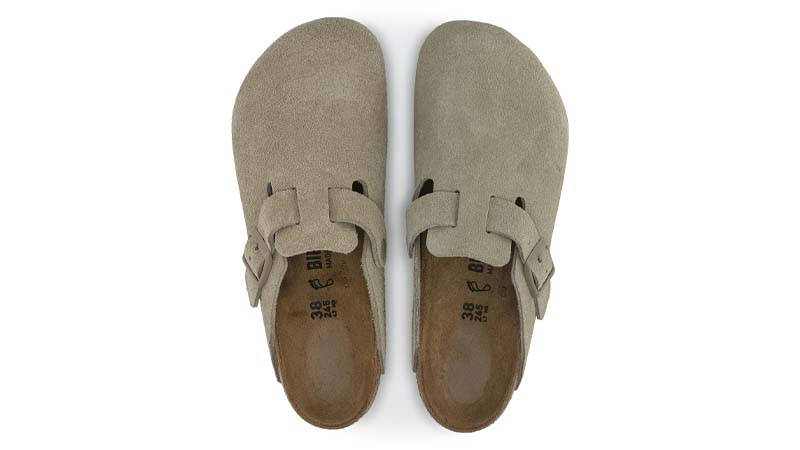 Birkenstock Boston Faded Khaki Middle