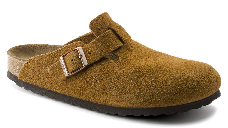 Birkenstock Boston Suede Mink 1009542 Side