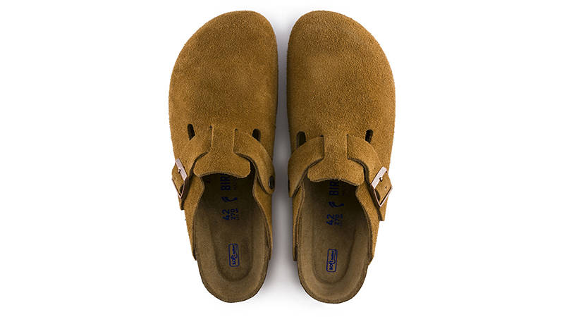 Birkenstock Boston Suede Mink 1009542 Top