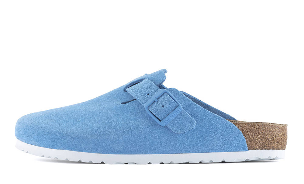 Birkenstock Boston Suede Sky Blue 1025034