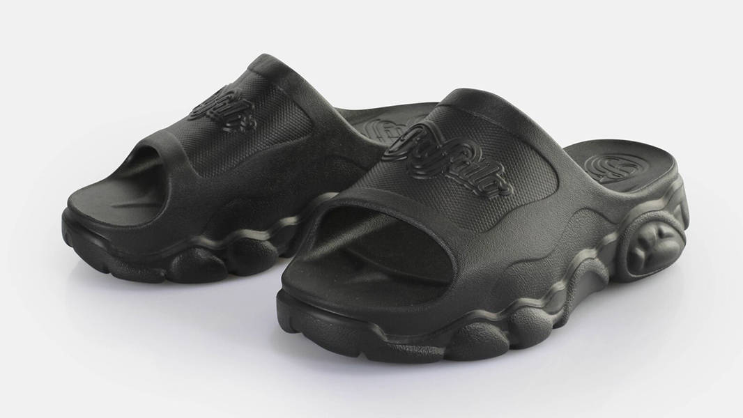 Buffalo CLD Slides Black 1622260 Front