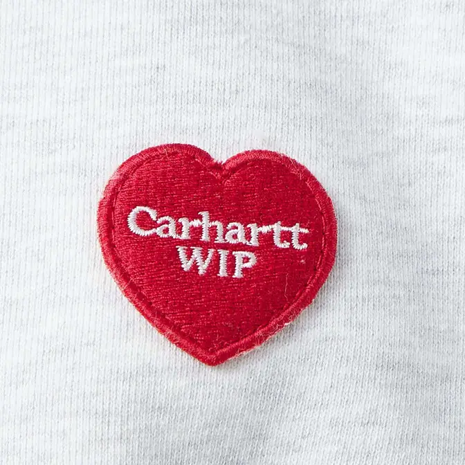 Carhartt WIP Heart Patch Sweatshirt | Where To Buy | I032165-482XX ...