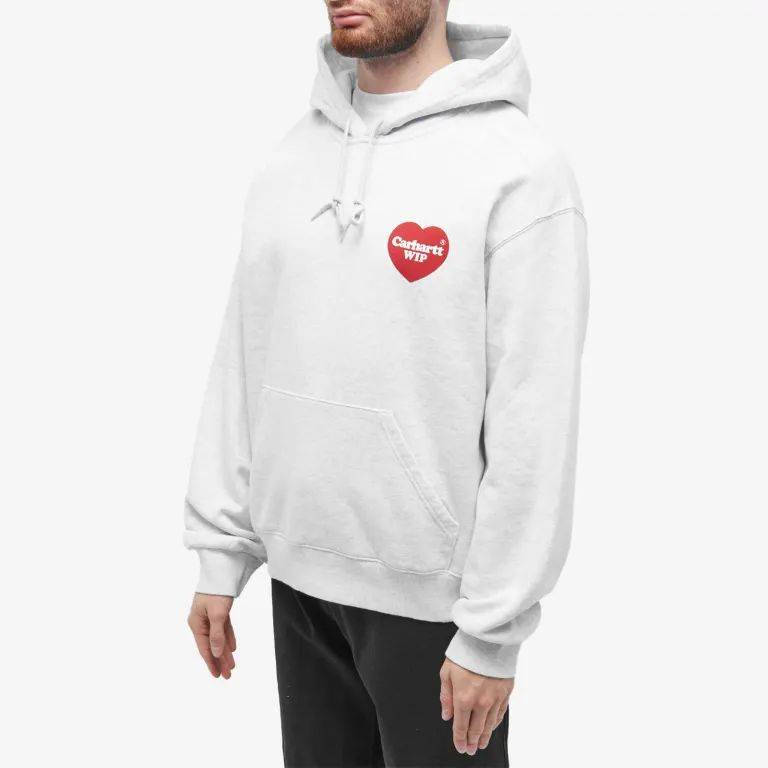 Carhartt WIP Heart Patch Hoodie | Where To Buy | i032168-482xx