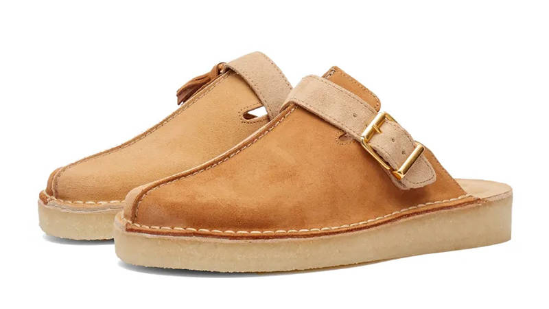 Clarks Originals Trek Mule Light Tan 26169975 Side