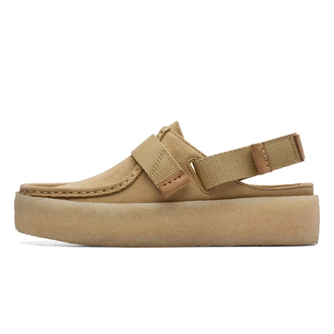 Clarks Wallabee Cup Slingback Maple Suede 26172570