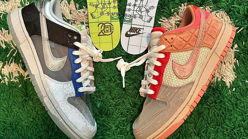 NIKE DUNK LOW WHAT THE ClOT 新品カード付 26.5㎝（Nike Dunk