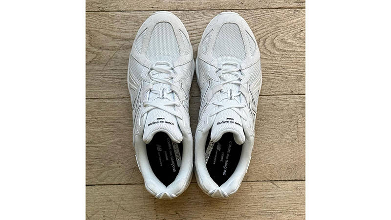 COMME des GARÇONS HOMME x New Balance 610 Triple White Top