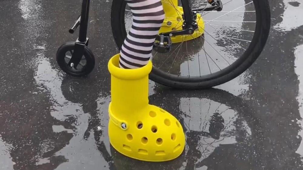 Did Crocs Just Tease a Big Red Boot Dupe?