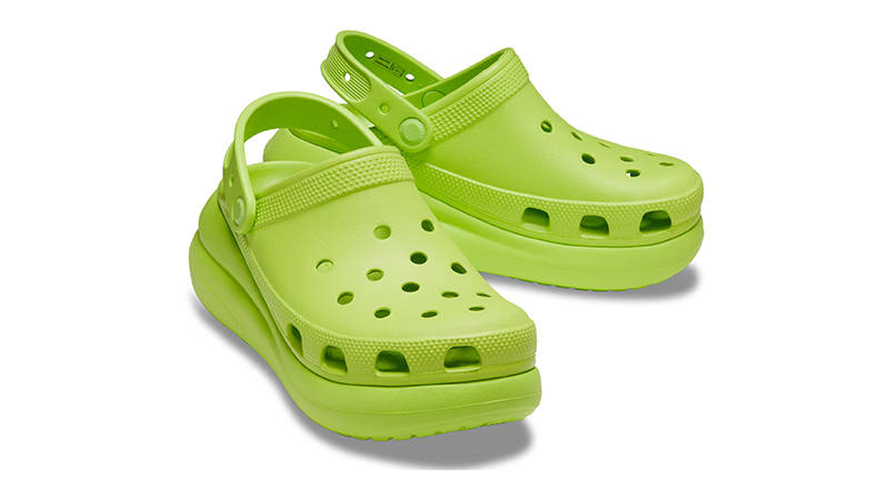 Crocs Classic Crush Clog Limeade 207521-3UH Front