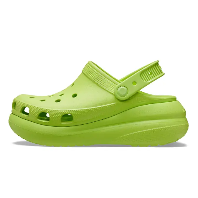 Crocs Classic Crush Clog Limeade | Where To Buy | 207521-3UH | The Sole ...