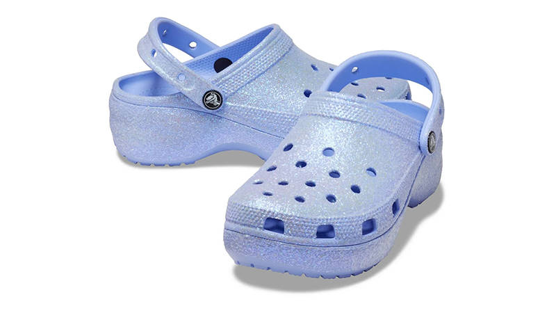 Crocs Classic Platform Clog Moon Jelly 207241-5Q6 Front