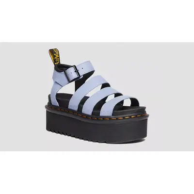 Dr. Martens Blaire Quad Platform Sandals Blue | Where To Buy | 30704434 ...