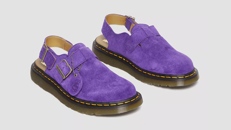 Dr. Martens Jorge Made in England Mules Purple | Where To Buy
