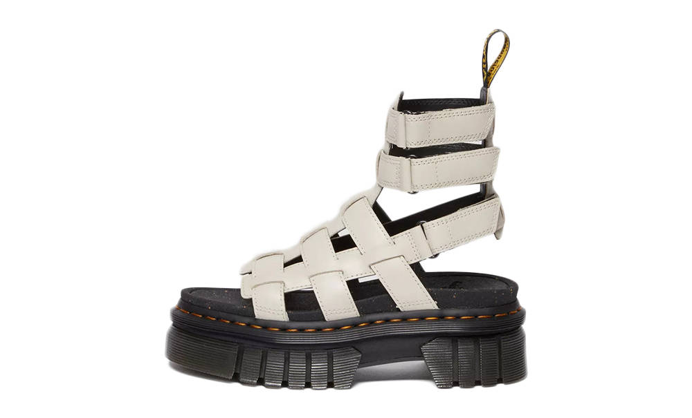 Dr Martens Ricki Gladiator Platform Sandals Grey 30575055