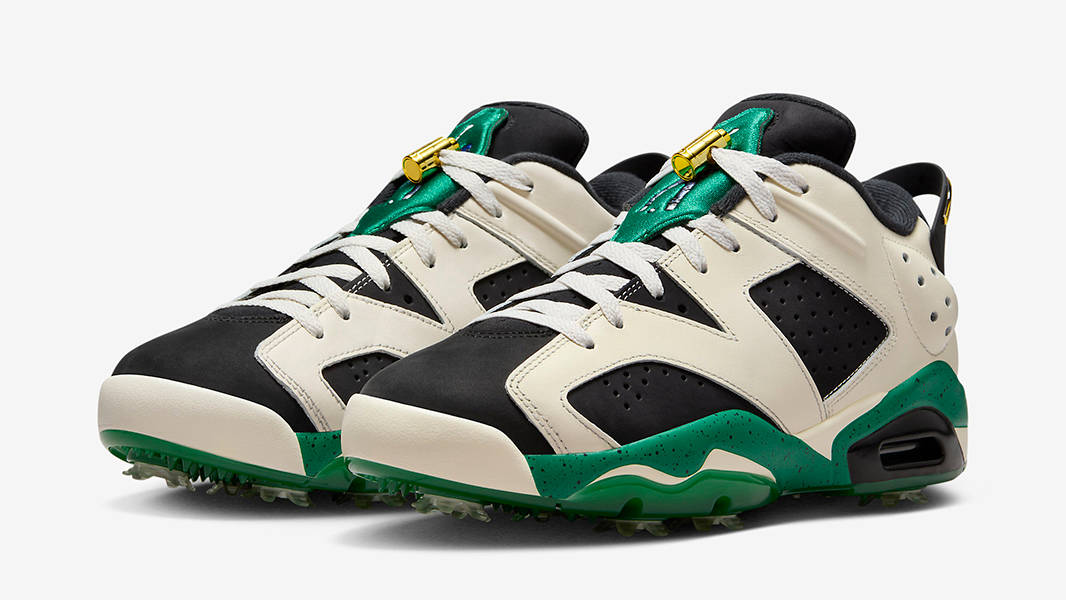 Eastside Golf x Air Jordan 6 Low Golf White Malachite FJ0848-100 Side