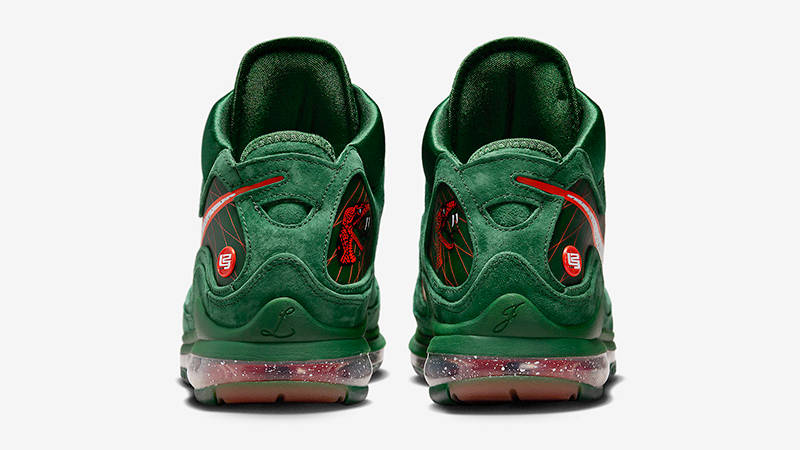FAMU x Nike LeBron 7 Gorge Green DX8554-300 Back