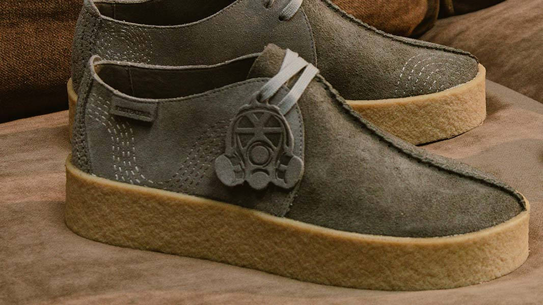 Footpatrol x Clarks Originals Desert Trek Cup Grey | Where To Buy