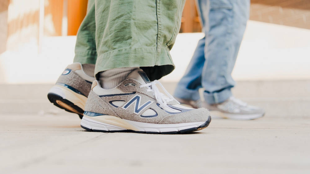 Image via The Sole Supplier The New Balance Made in USA 990v4 "Grey Day" May Be Teddy Santis' Best Work Yet