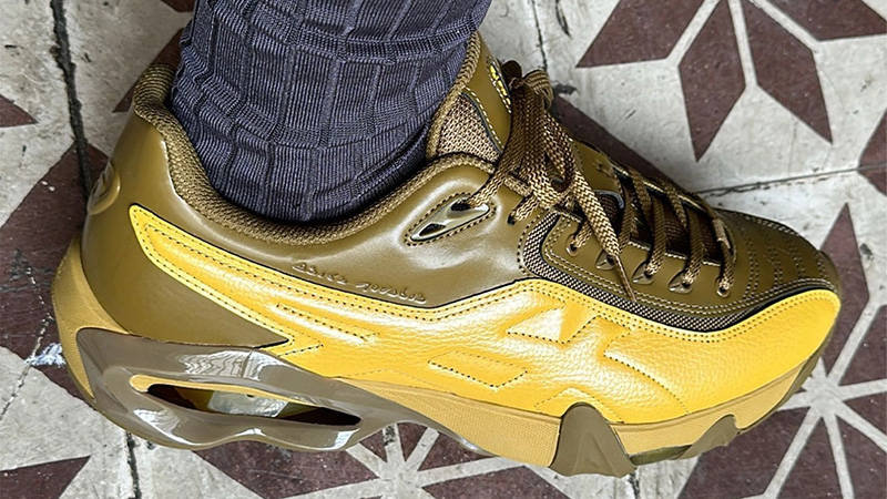 Kiko Kostadinov x ASICS NOVALIS Brown Yellow Side