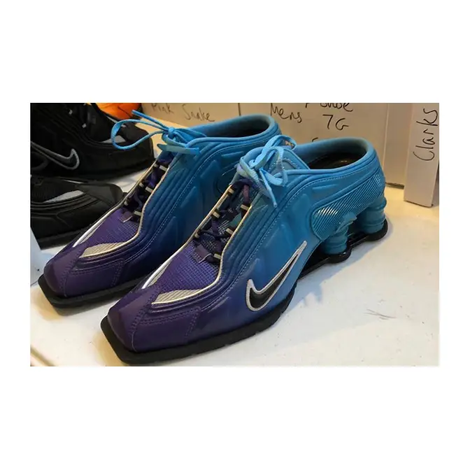 Martine Rose  Nike Shox MR4 “Scuba Blue”