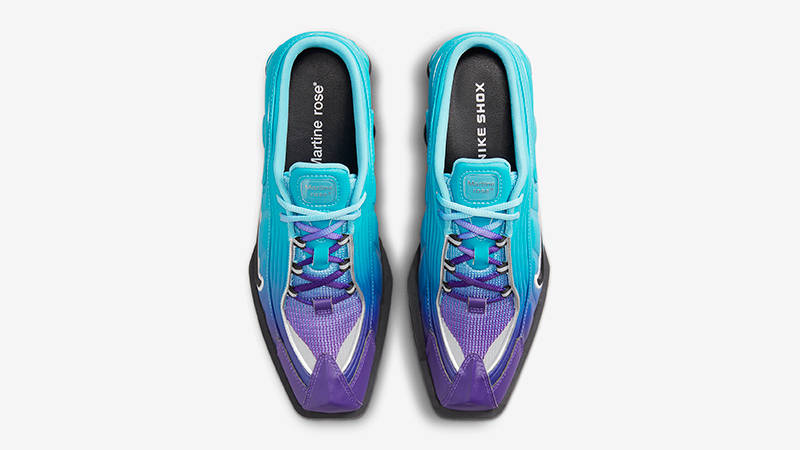 Martine Rose×Nike Shox MR4 Scuba Blue Nike x Martine Rose Shox MR4 WMNS Scuba Blue