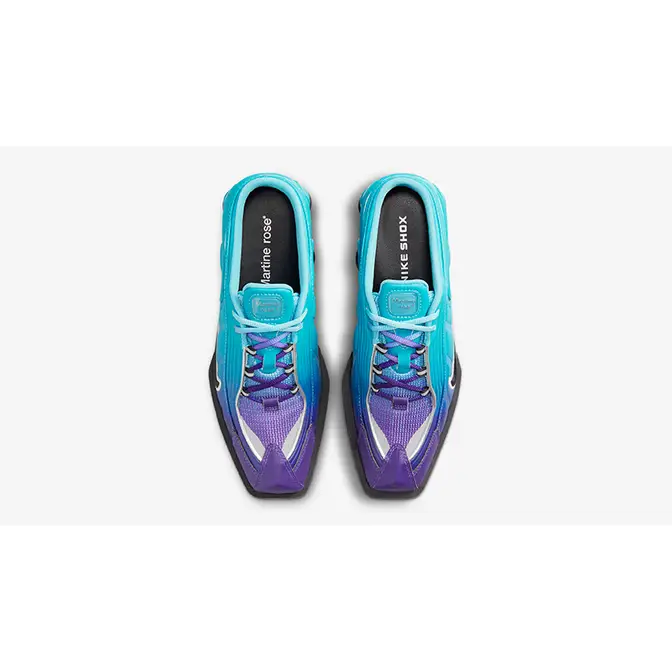 Martine Rose  Nike Shox MR4 “Scuba Blue”