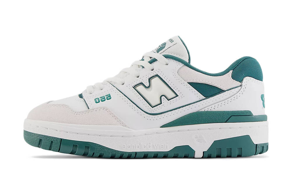 New Balance 550 GS White Vintage Teal