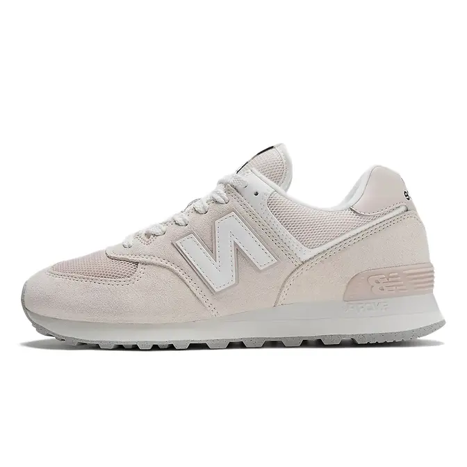 New Balance 574 Light Pink White | Where To Buy | U574FPP | The Sole ...