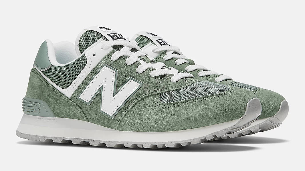 New Balance 574 Sage Green White U574FGG Side