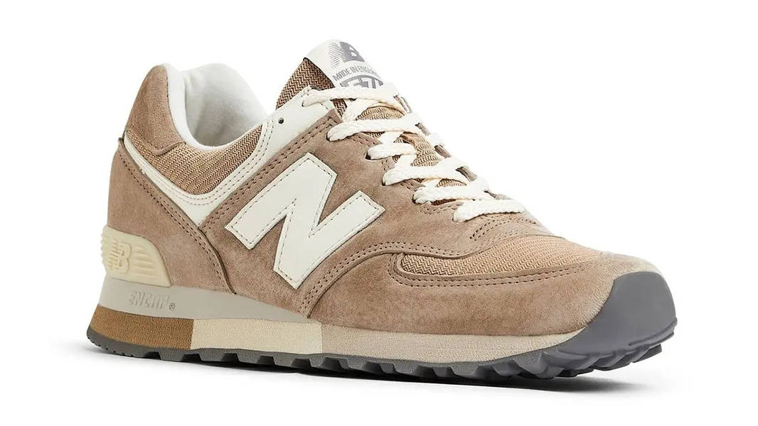 New Balance 576 Made in UK Beige OU576BEI Side