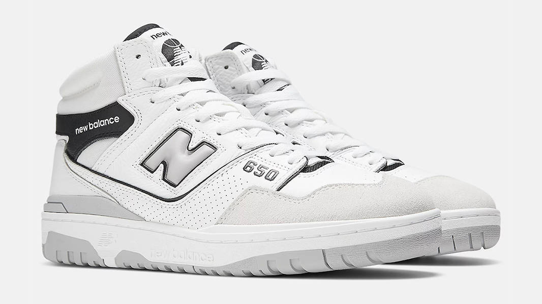 New Balance 650R White Black Angora BB650RWH Side