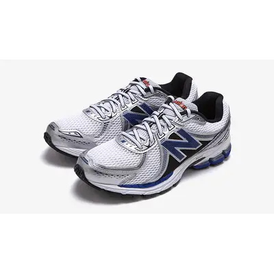 New Balance 860v2 Black Silver Blue | Where To Buy | ML860XB | The