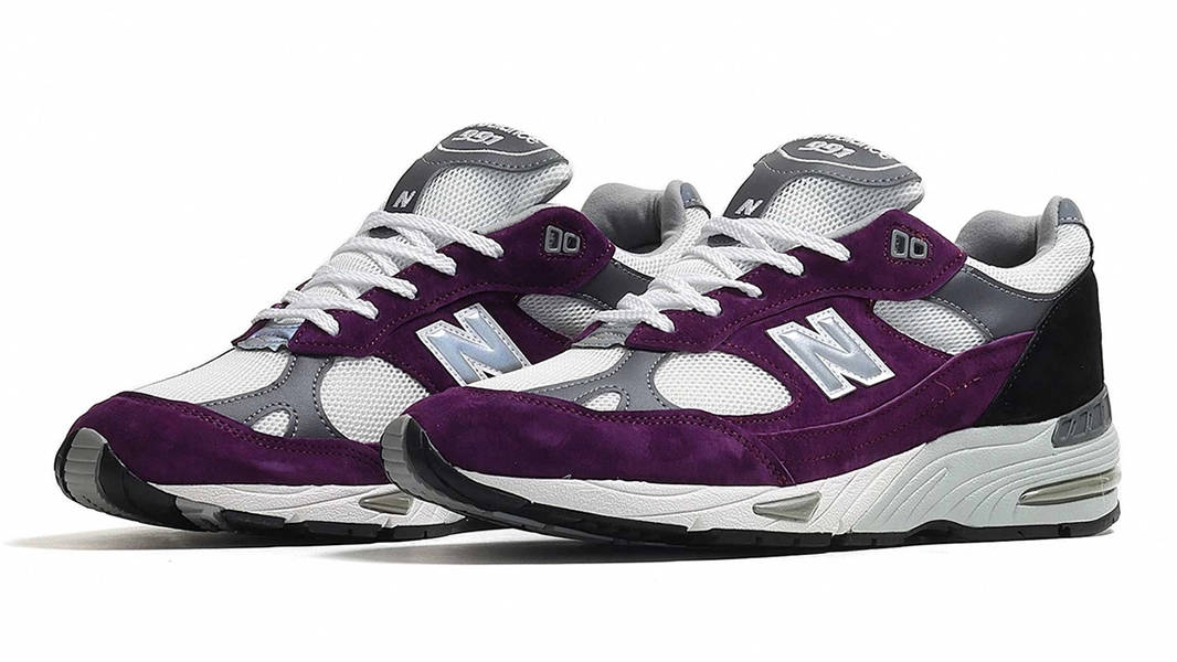 New Balance 991 Made in UK Grape Juice M991PUK Side