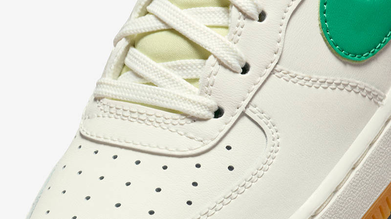Nike Air Force 1 Low GS Heel Stitch Multi FJ7540-100 Detail