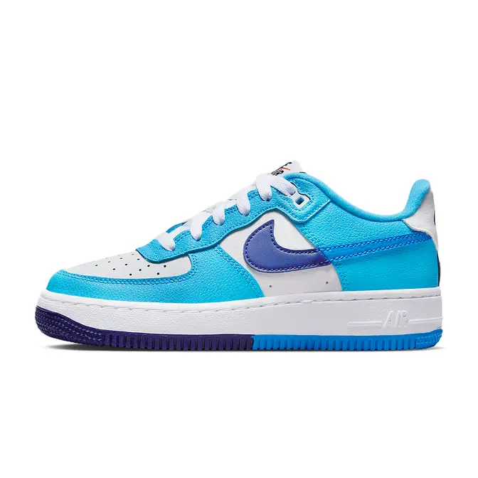 Nike Air Force 1 Low GS UNC Split | Where To Buy | DZ2660-100 | The ...