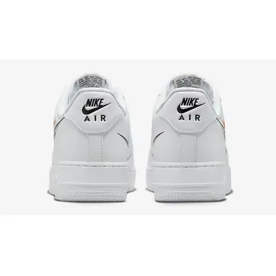 Nike Air Force 1 Low Multi Swoosh White Black | Where To Buy | FN7807 ...