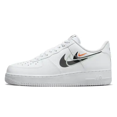 Nike Air Force 1 Low Multi Swoosh White Black | Where To Buy | FN7807 ...