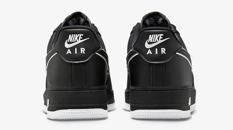 Nike Air Force 1 Low Outline Black White DV0788-002 Back