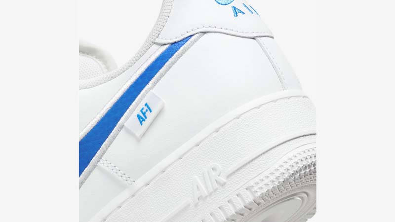 Nike Air Force 1 Low Oversized Swoosh White Closeup