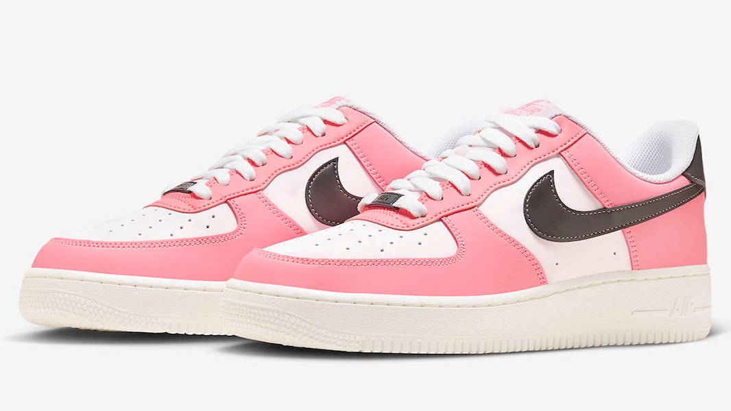 Nike Air Force Low Pink Brown Where To Buy FQ6850-621