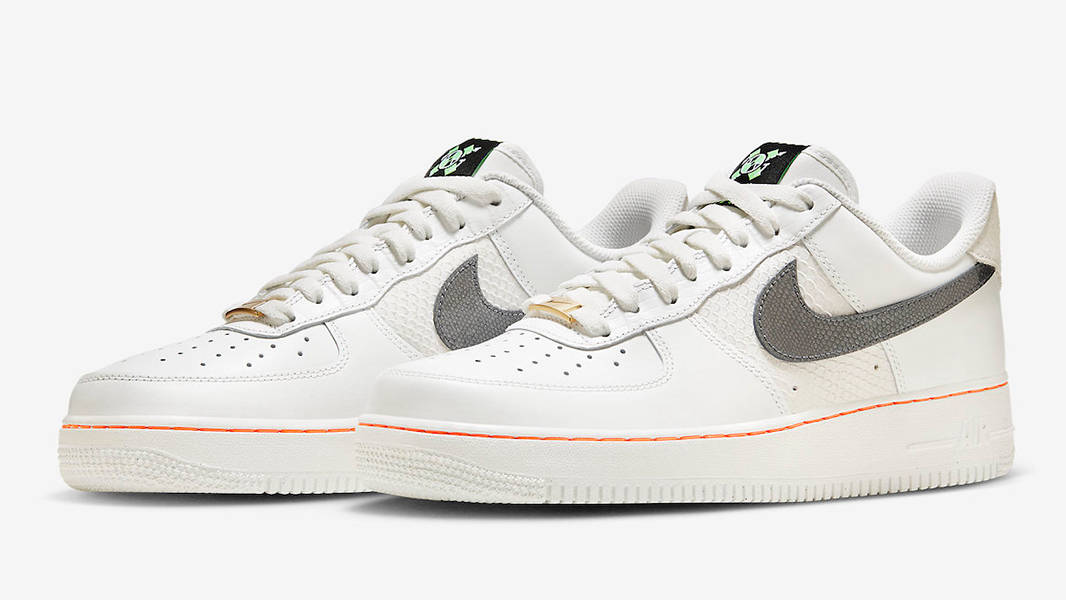 Nike Air Force 1 Low Sail Snakeskin FN8892-191 Side