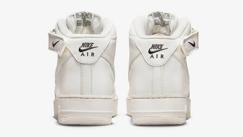 Nike Air Force 1 Mid Light Bone FB2036-101 Back