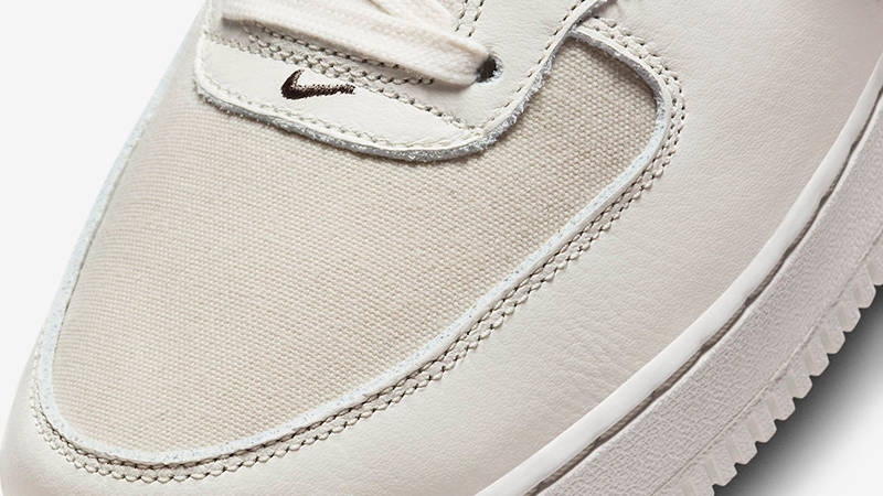 Nike Air Force 1 Mid Light Bone FB2036-101 Detail