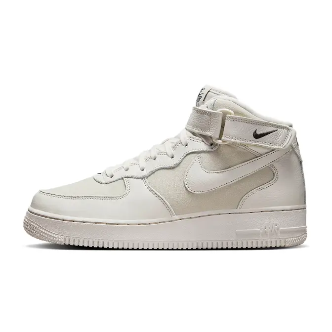 Nike Air Force 1 Mid Light Bone | Where To Buy | FB2036-101 | The Sole ...