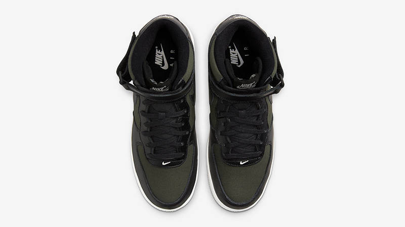 Nike Air Force 1 Mid Olive Black FB2036-300 Top
