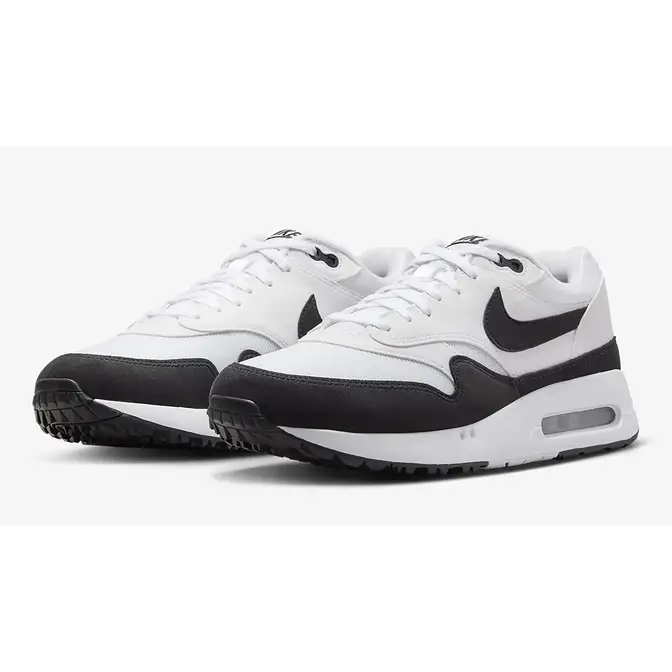 Black and best sale white nike max