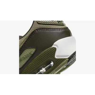 Nike Nike Kids Air Max 200 low-top sneakers Schwarz Neutral Olive Closeup